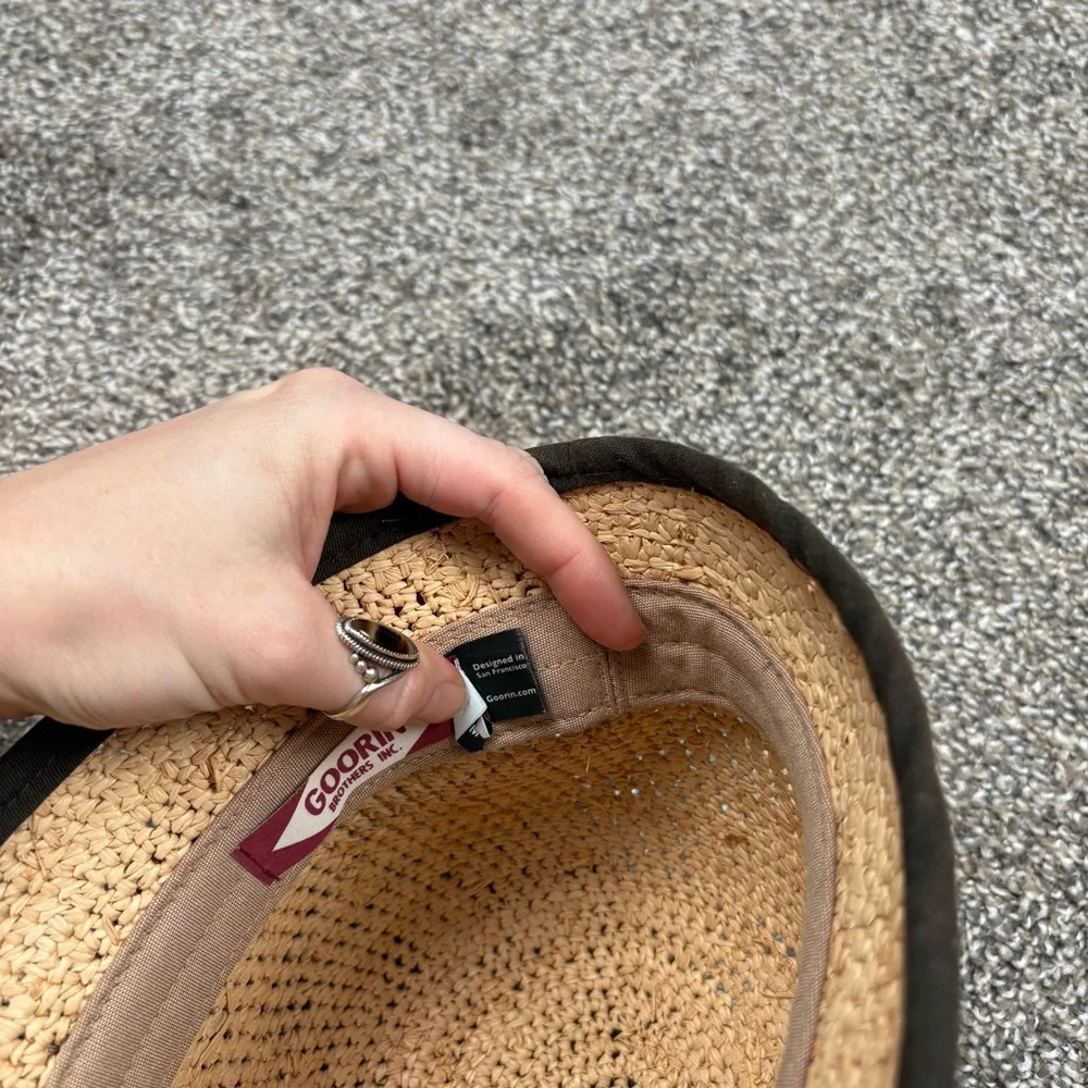 Goorin Bros Straw Cloche Hat - Picture 7 of 9